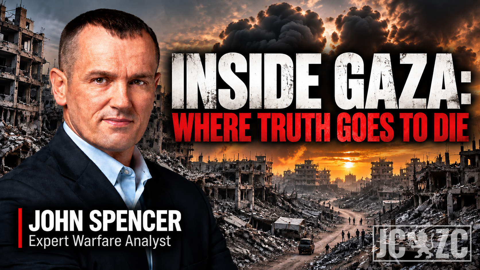 Episode 40: "Inside Gaza: Where Truth Goes to Die” with John Spencer